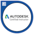 By Autodesk - LOGO „Certified Instructor“ - klein