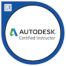 By Autodesk - LOGO „Certified Instructor“ – klein - mobile
